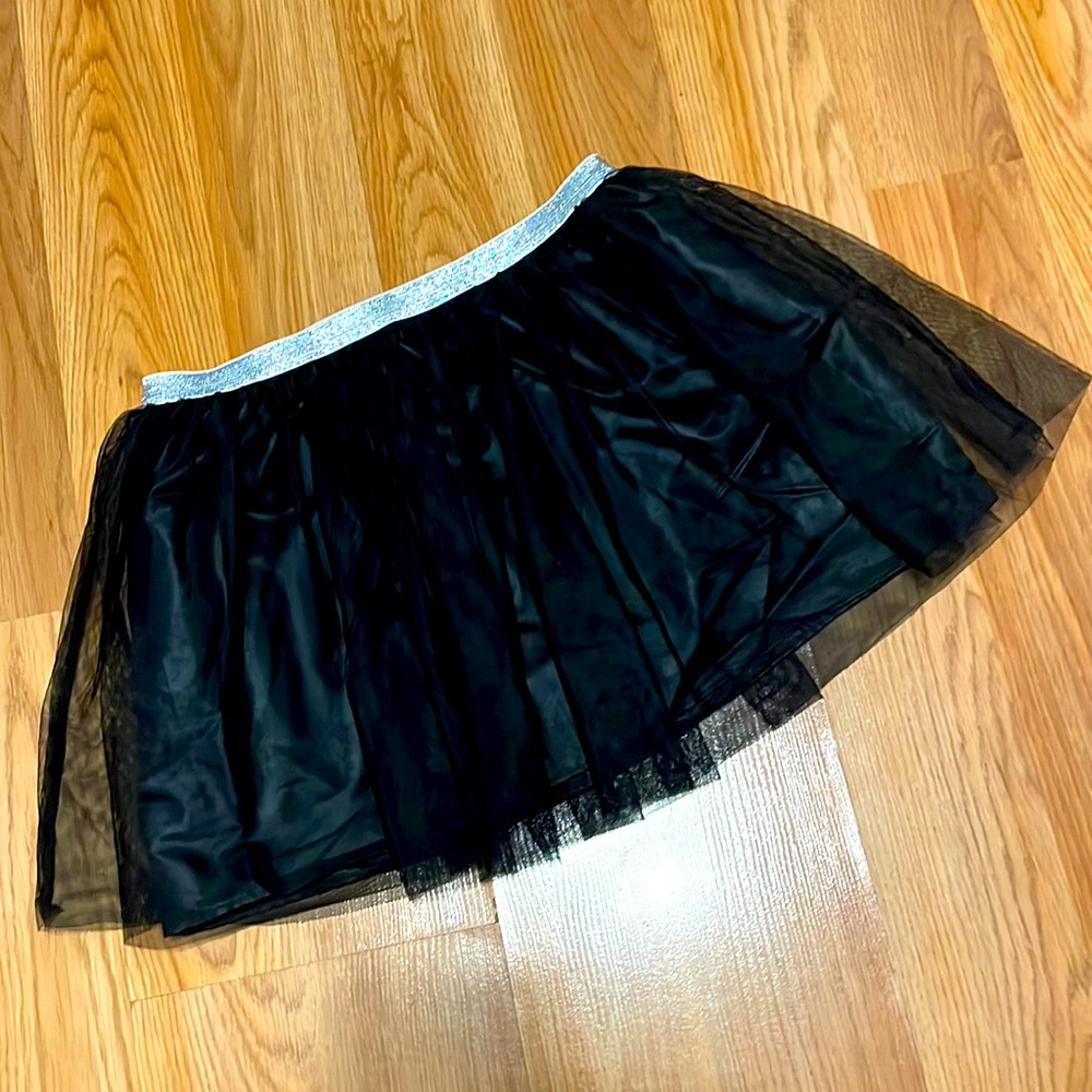 Black and silver tutu, dance skirt 🥰
